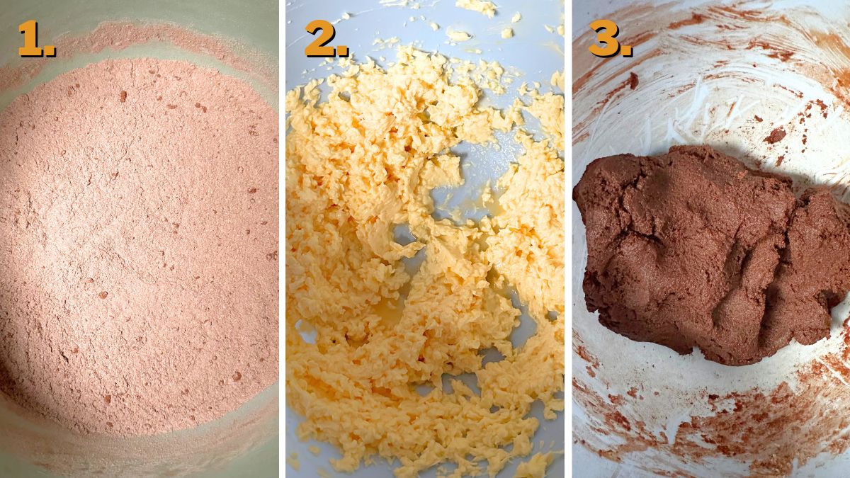 Making the Dough for Texas Sheet Cake Cookies