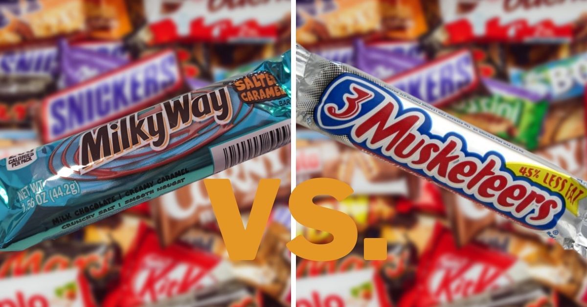 Milky Way Vs. 3 Musketeers