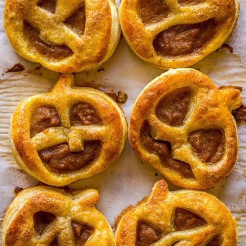 Mini Jack O Lantern Pumpkin Hand Pies 3