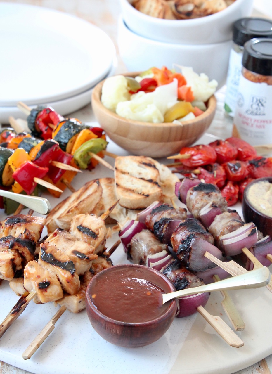 Mini Skewers Grilled Charcuterie 12