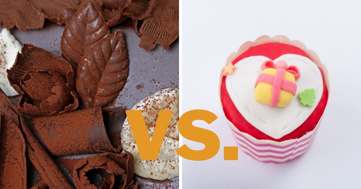 Modeling Chocolate Vs Fondant