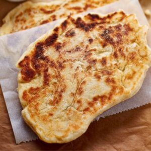 Naan Bread With Silken Tofu