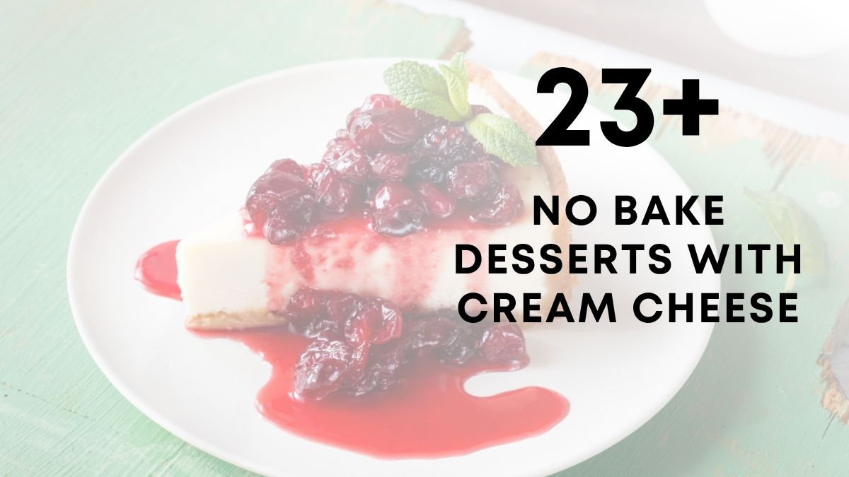 No Bake Desserts With Cream Cheese