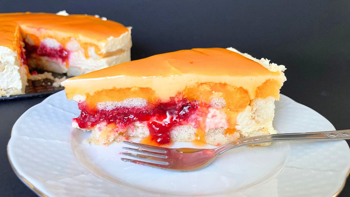 No Bake Lady Finger Cake Recipe