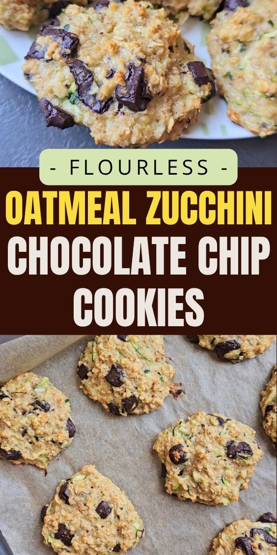 OATMEAL ZUCCHINI SHOSOLATE CHIP COOKIES recipe