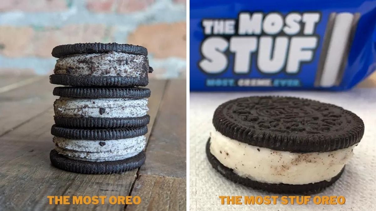 Oreo the Most Oreo vs. The Most Stuf Oreo