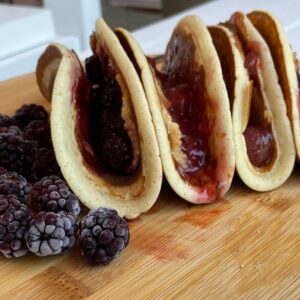 PBJ Pancake Tacos