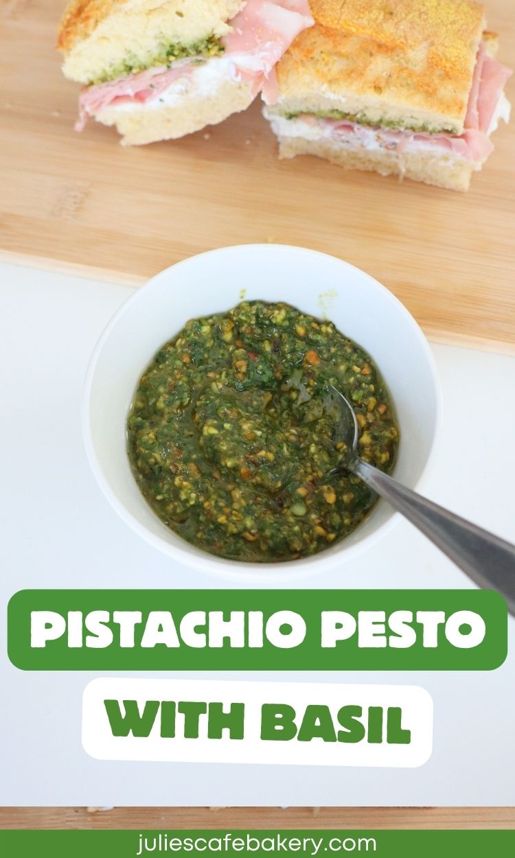 PISTACHIO PESTO WITH BASIL RECIPE