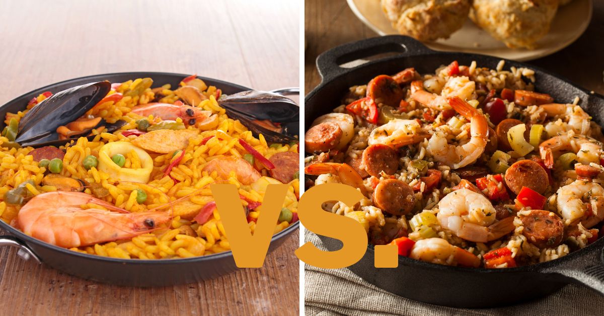 Paella vs. Jambalaya