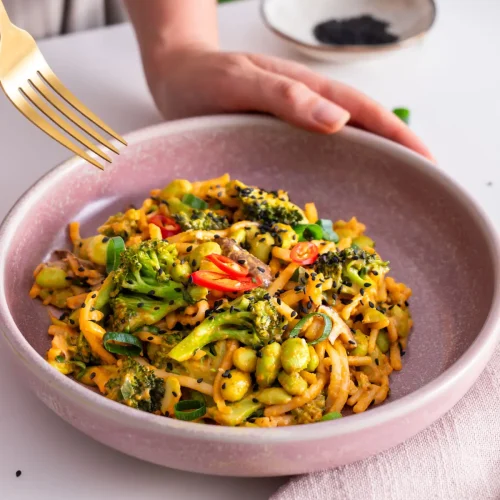 Peanut Gochujang Udon Busy Girl Dinner 2.jpg