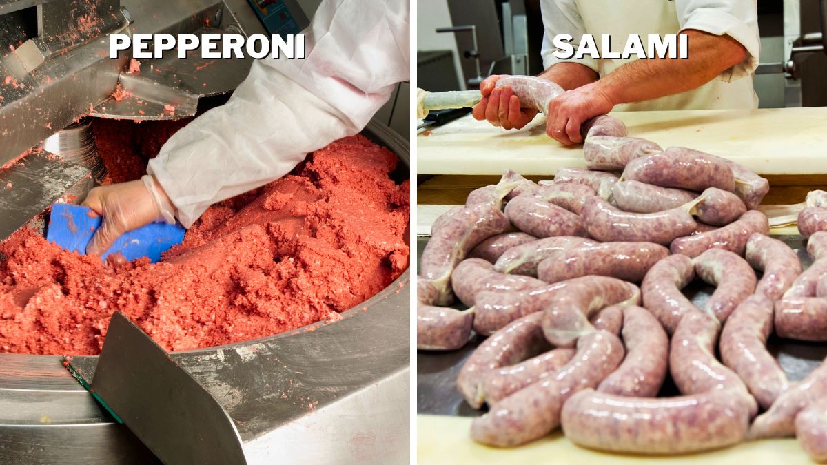 Pepperoni vs. Salami Differences in Making