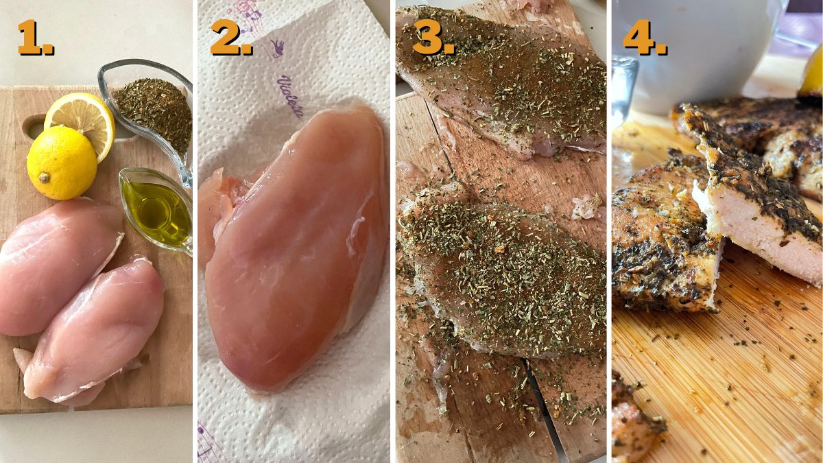 Preparing the Chicken