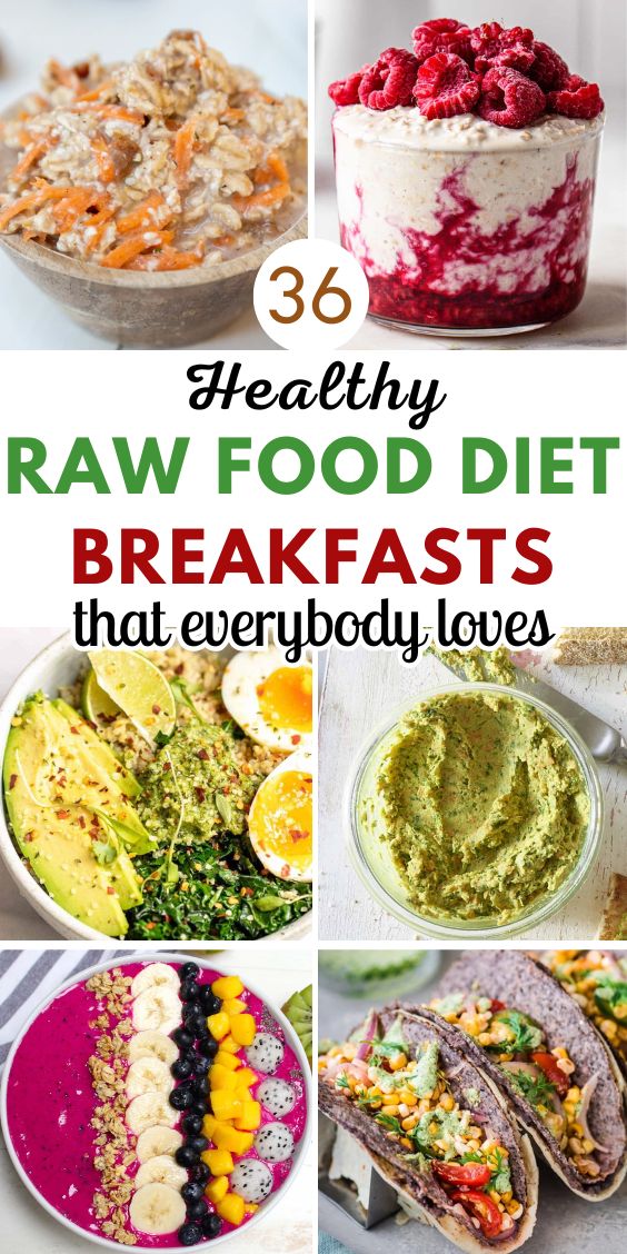 Raw Food Diet Recipes For Breakfast