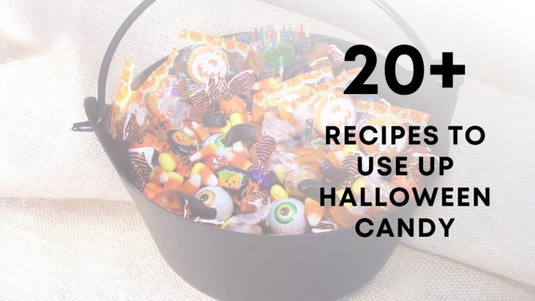 Recipes To Use Up Halloween Candy