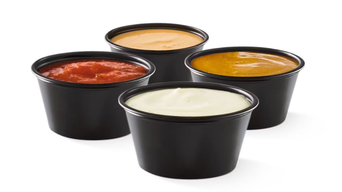 Red Robin Buzzard, Campfire, Ranch, and Poppyseed Honey Mustard Sauce