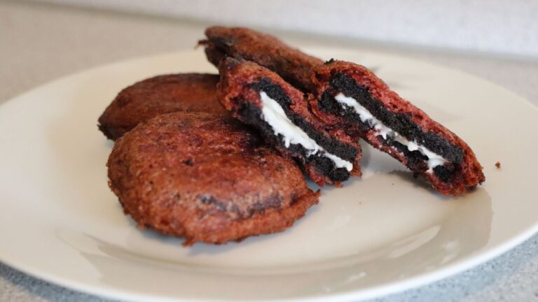 Red Velvet Deep Fried Oreos Recipe
