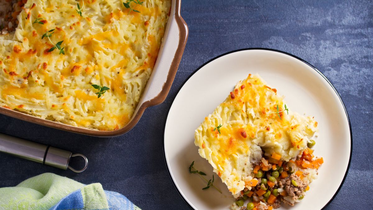 Reheat Cottage Pie in the Oven