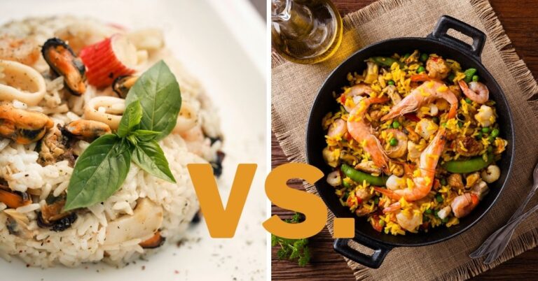 Risotto vs. Paella