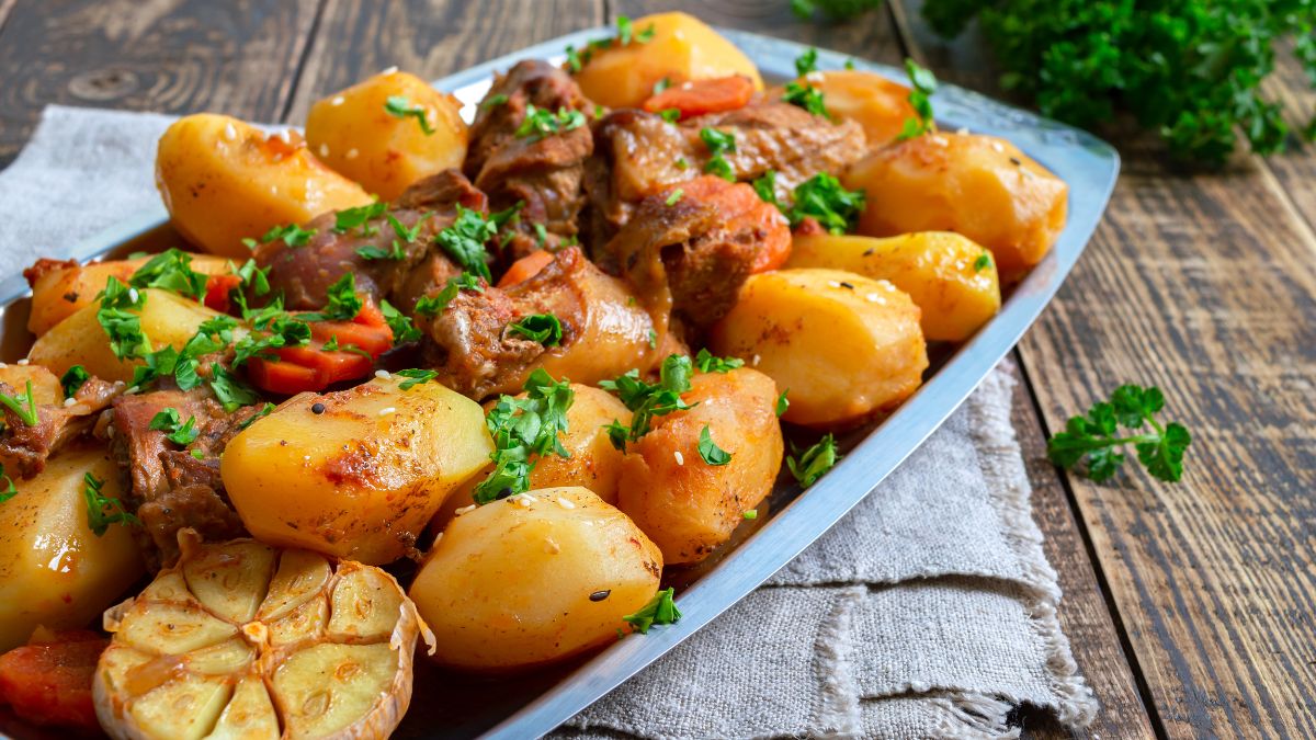 Roast Utility Turkey Served in Pieces