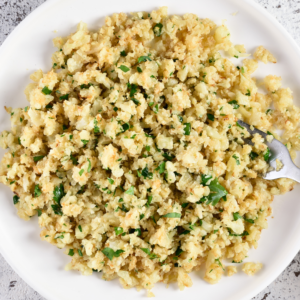 Roasted Cauliflower Rice 1