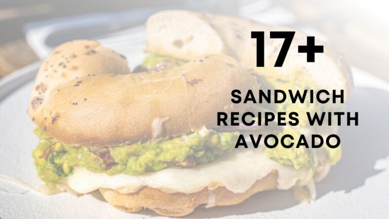 Sandwich Recipes With Avocado