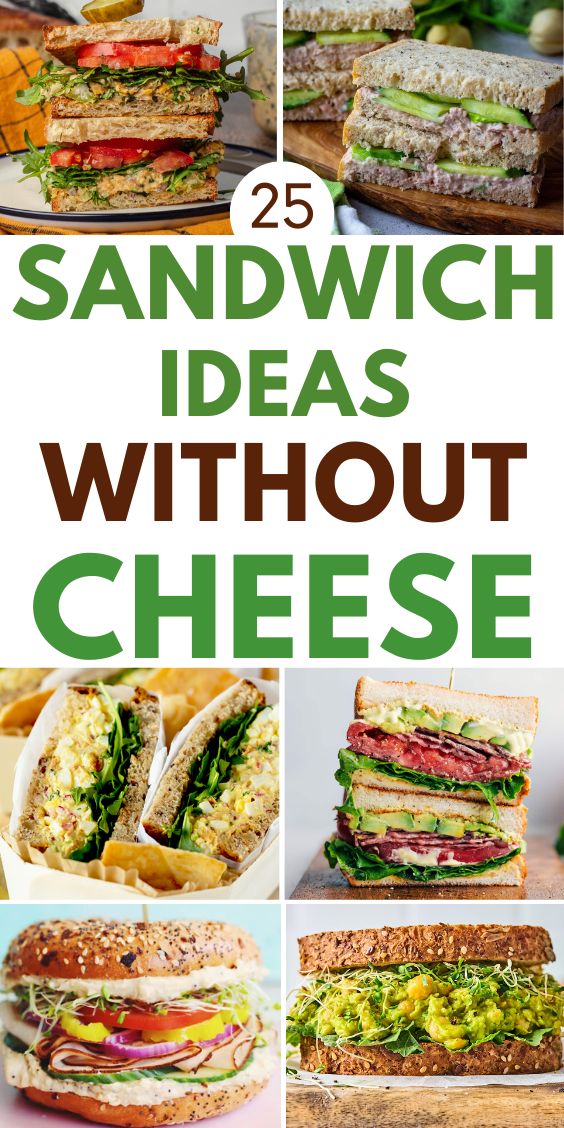 Sandwich Recipes Without cheese 2