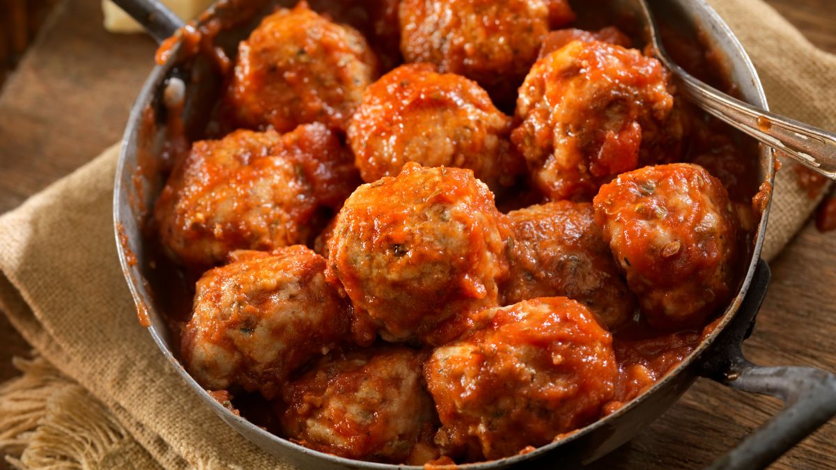 Shady Brook Farms Turkey Meatballs in Marinara Sauce