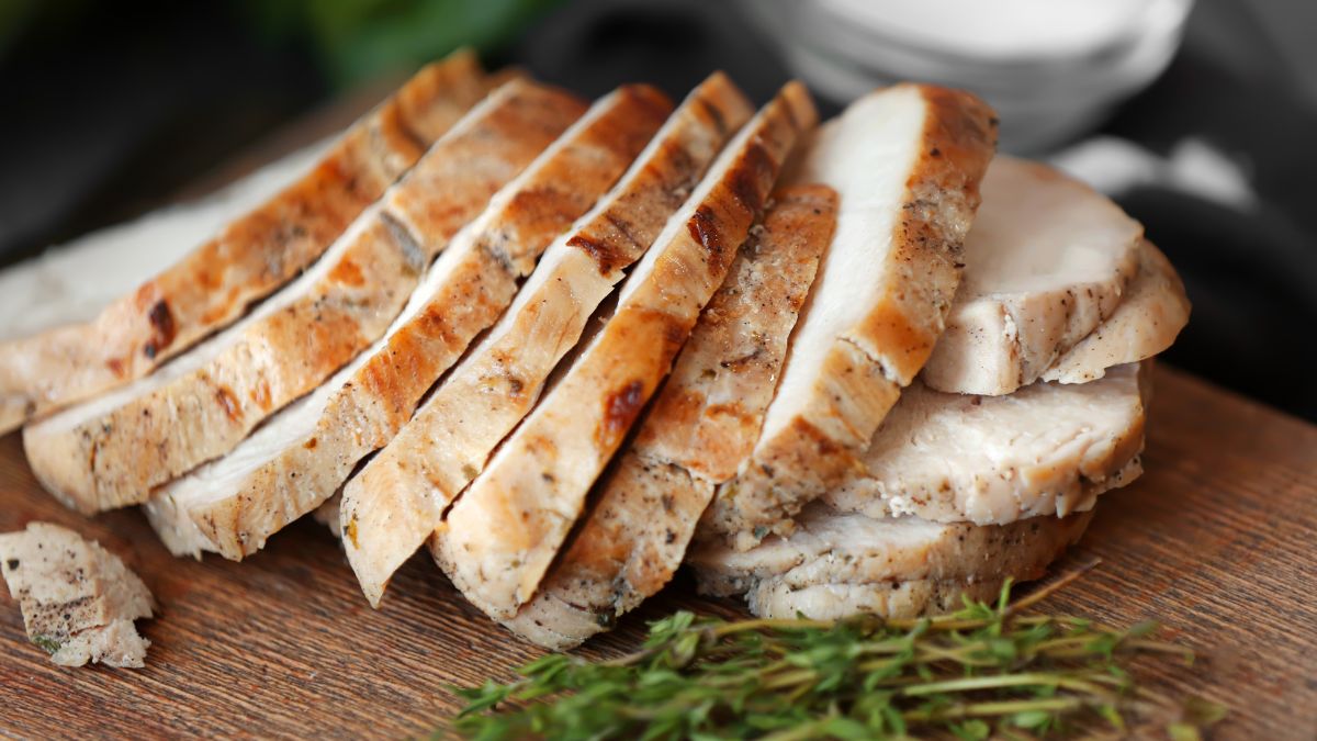 Sliced HoneyBaked Turkey Breasts