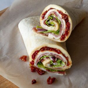Smoked Turkey Sun Dried Tomato Wrap square copy