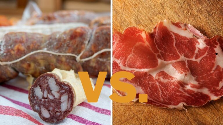 Soppressata vs. Capicola: Differences & Uses