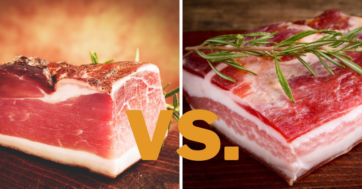Speck vs. Pancetta