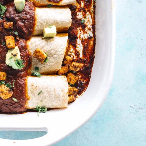 Spicy Tofu Vegan Enchiladas 4 1