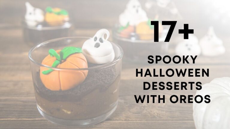 Spooky Halloween Desserts With Oreos
