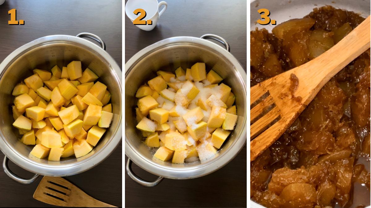 Step 1 Making the Pumpkin Pie Filling