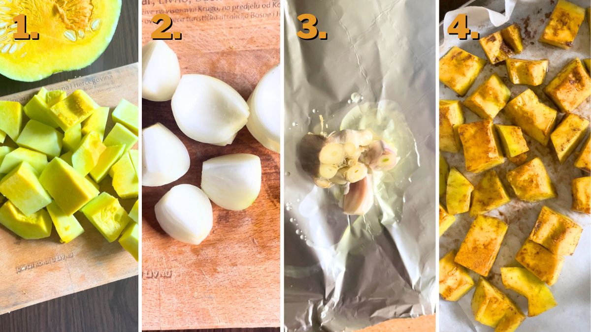 Steps 1 and 2 and 3 and 4 1