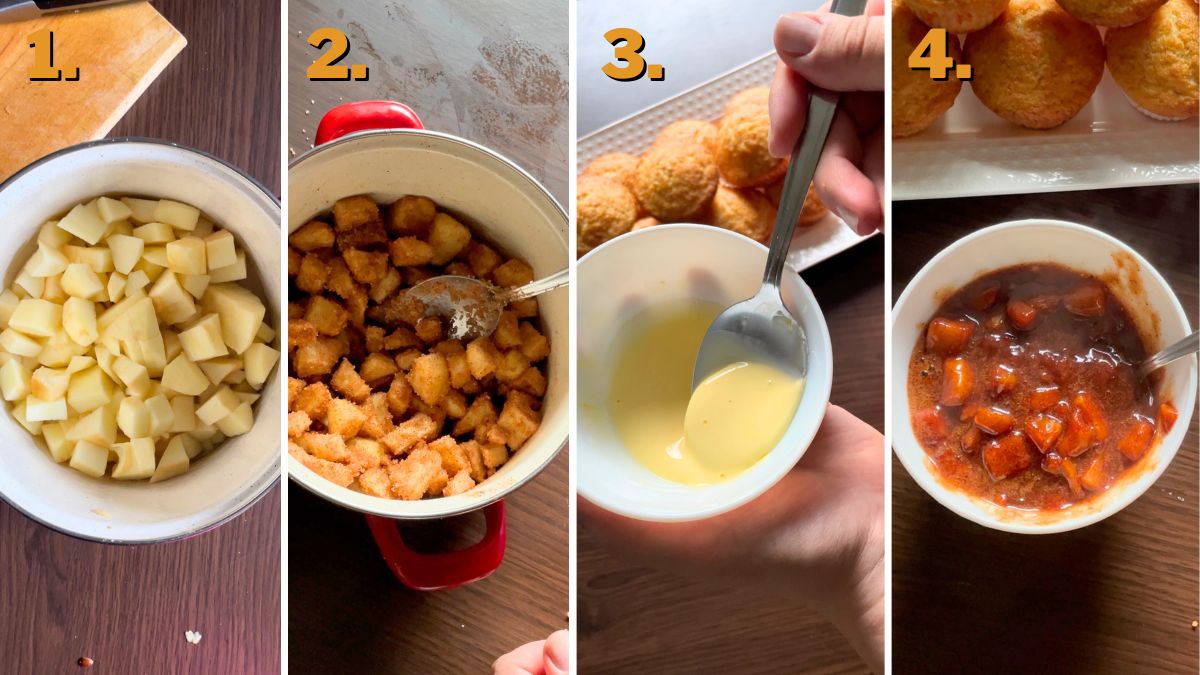 Steps 1 and 2 and 3 and 4