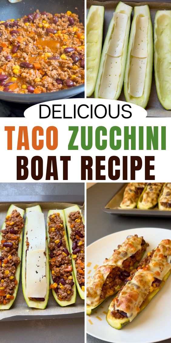 Stuffed Mexican Zucchini Boats