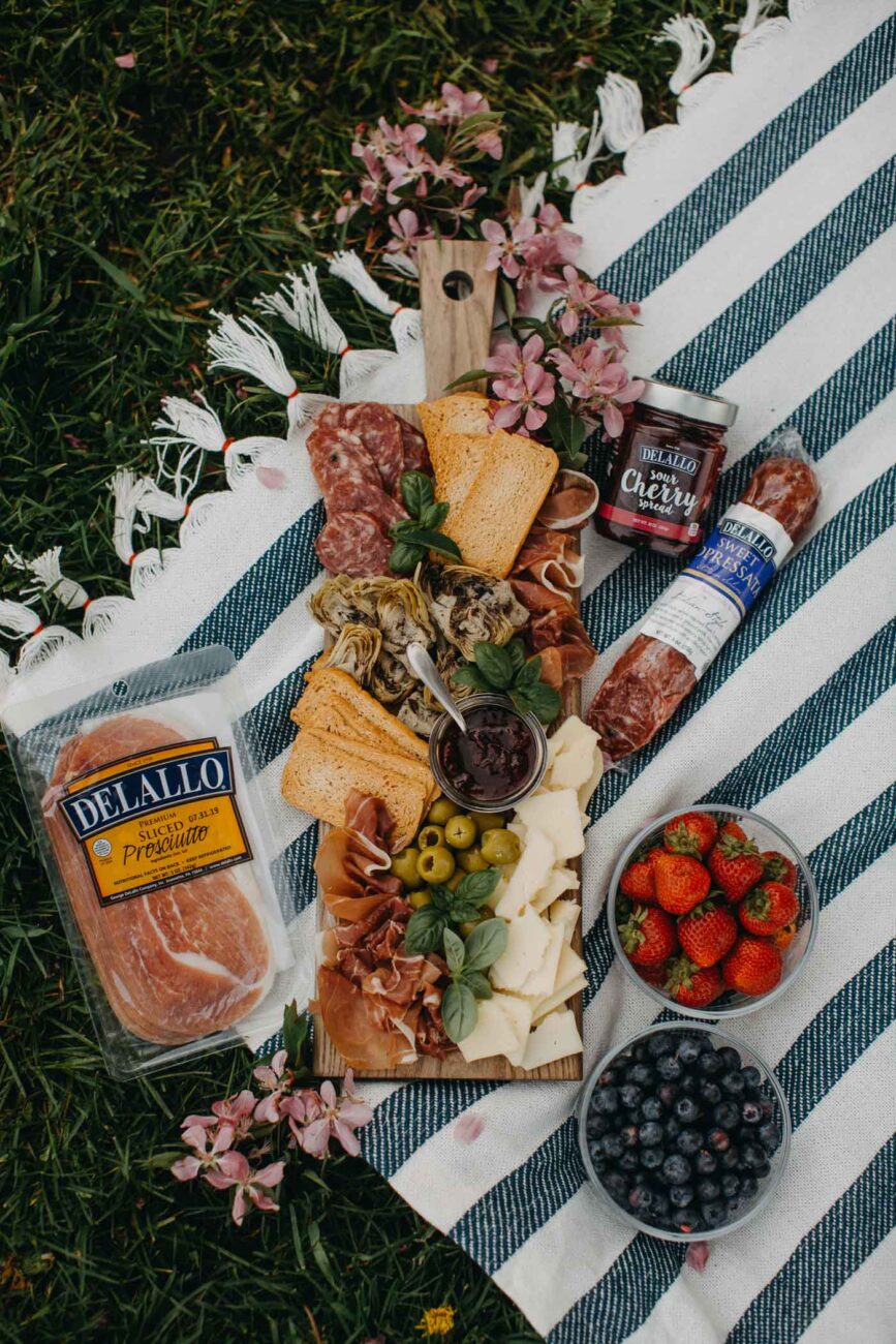 Summer Picnic Charcuterie Board 12