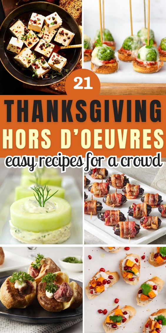 Thanksgiving Hors Doeuvres Recipe easy
