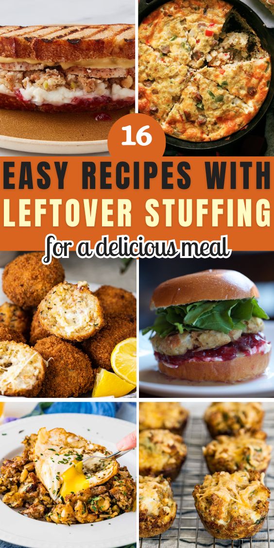 Thanksgiving Leftover Stuffing Recipes