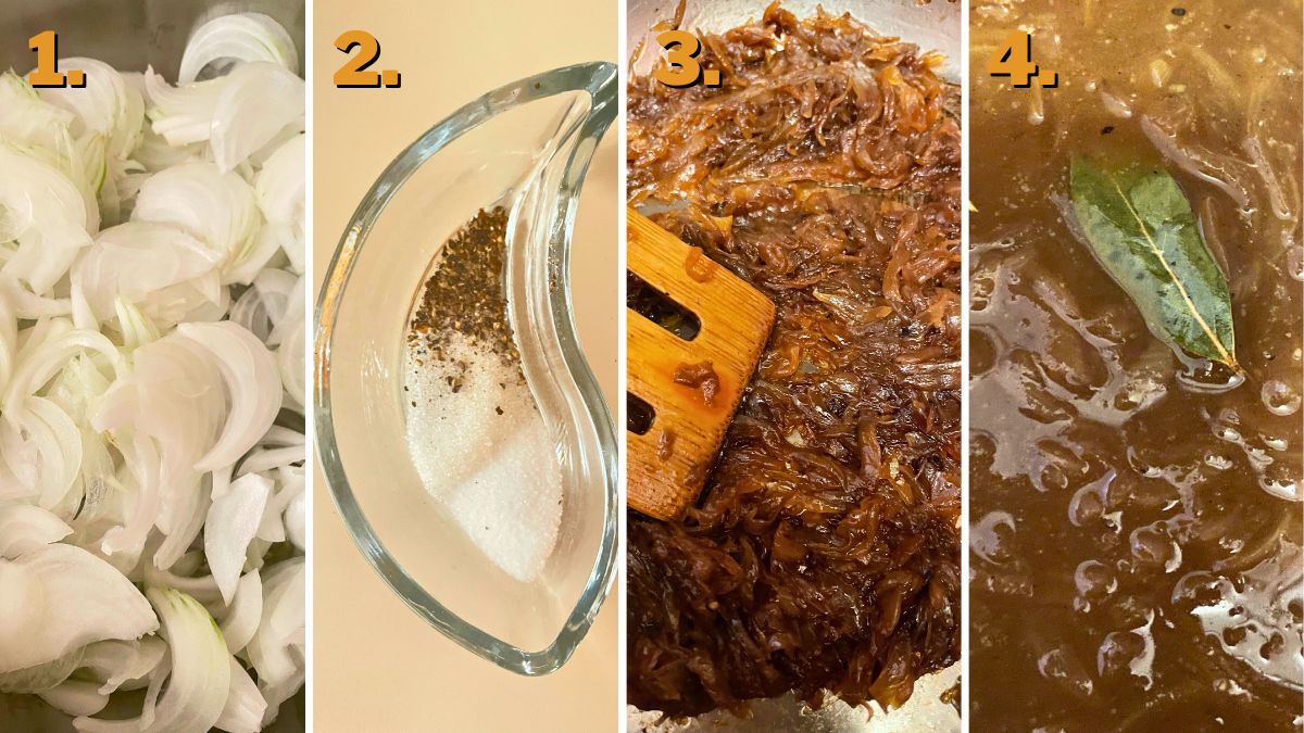 The Steps in Making the Soup