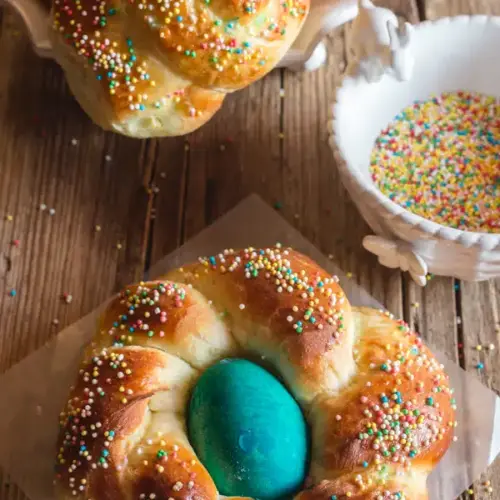Traditional Italian Easter Bread