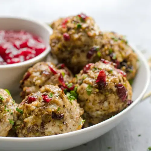 Turkey Mushroom Meatballs Horizontal 1
