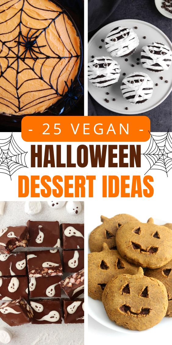 Vegan Halloween Desserts
