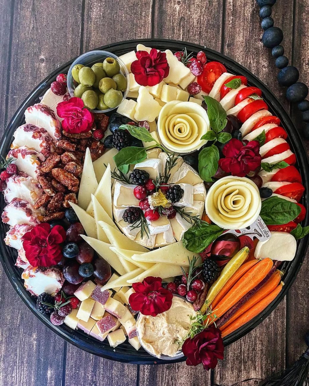 Vegetarian board for the holidays