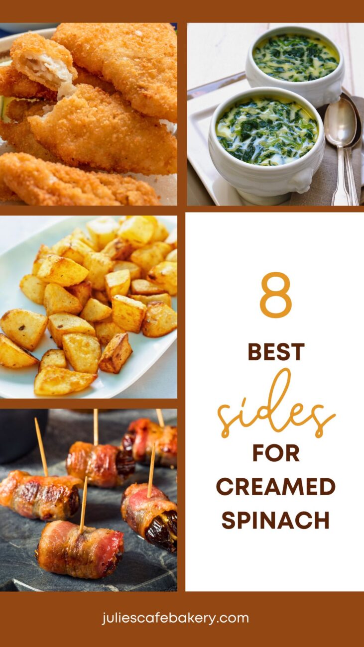 ideas for side dishes for creamed spinach