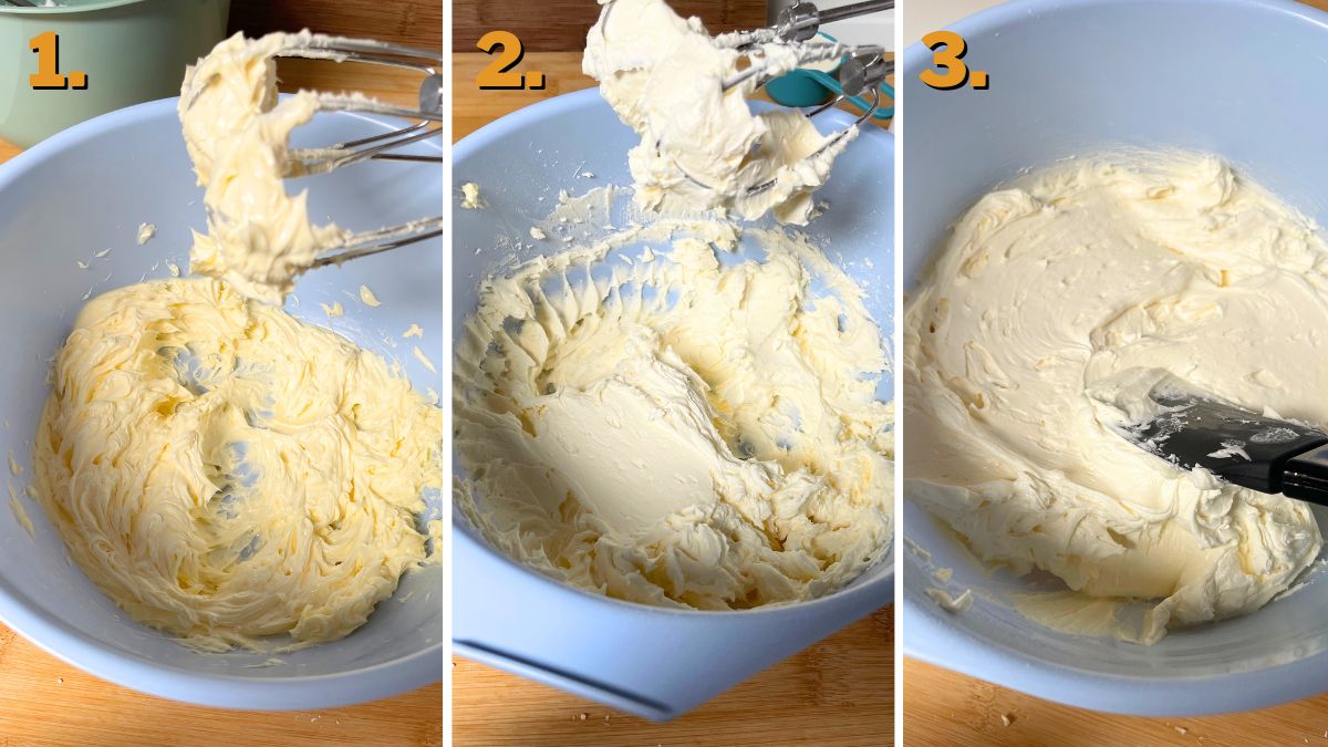 Whipping the Frosting for Lover Cake