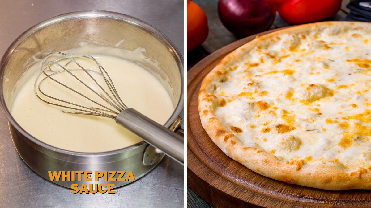 White Pizza Sauce vs. Alfredo