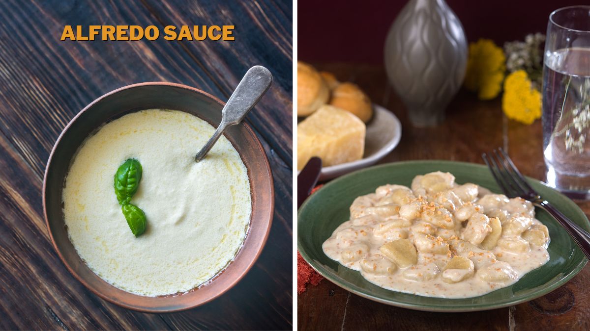 White Pizza Sauce vs. Alfredo