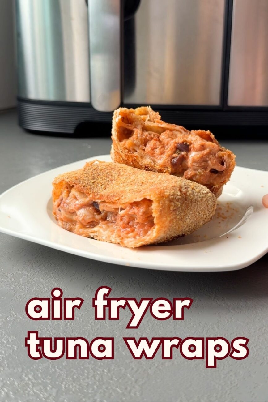 air fryer tuna wraps